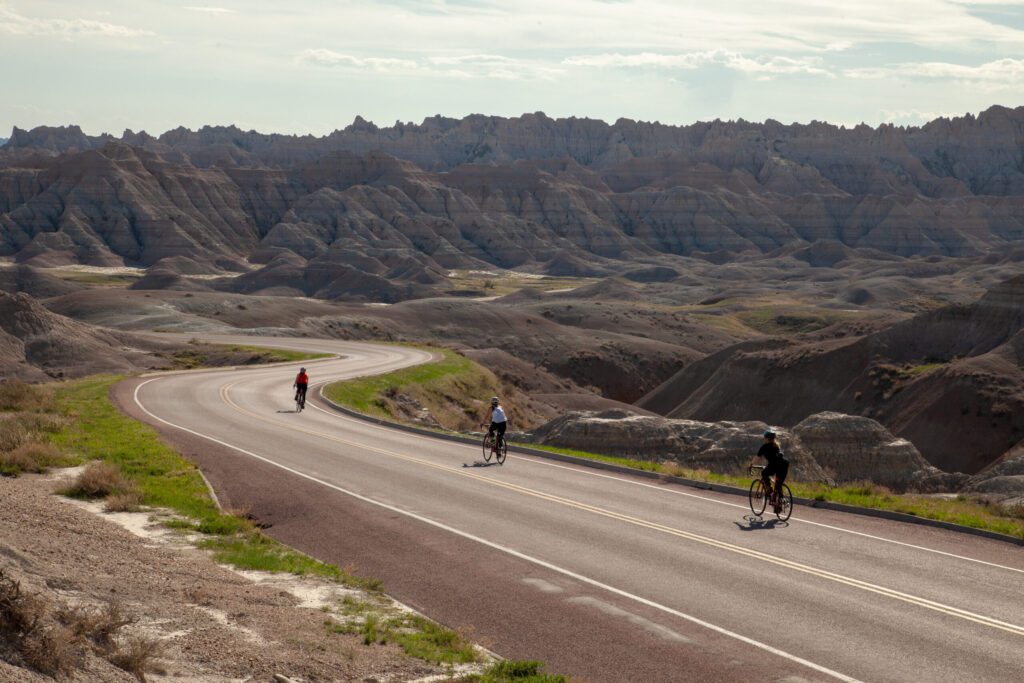 Badlands National Park Cyclists