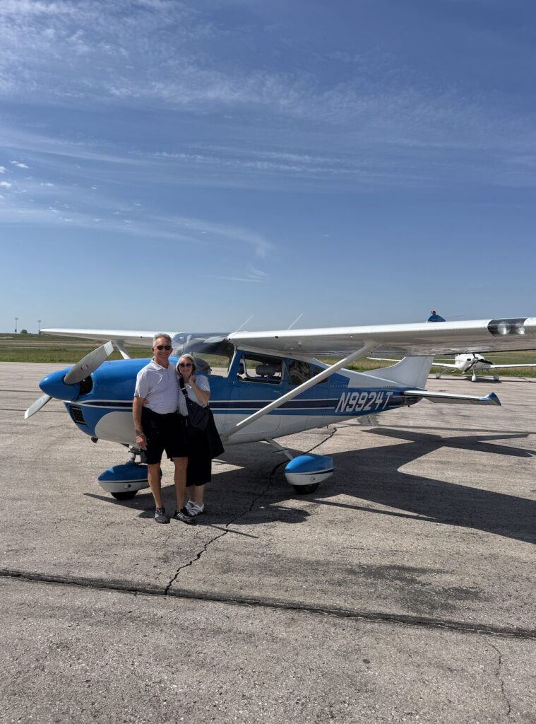 flybadlands clients couple flying