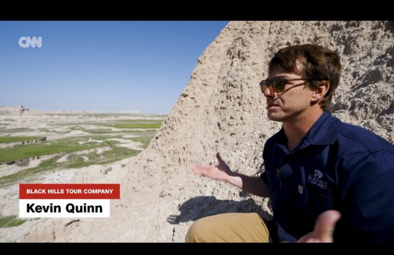 Kevin Quinn Black Hills Tour Company CNN feature still